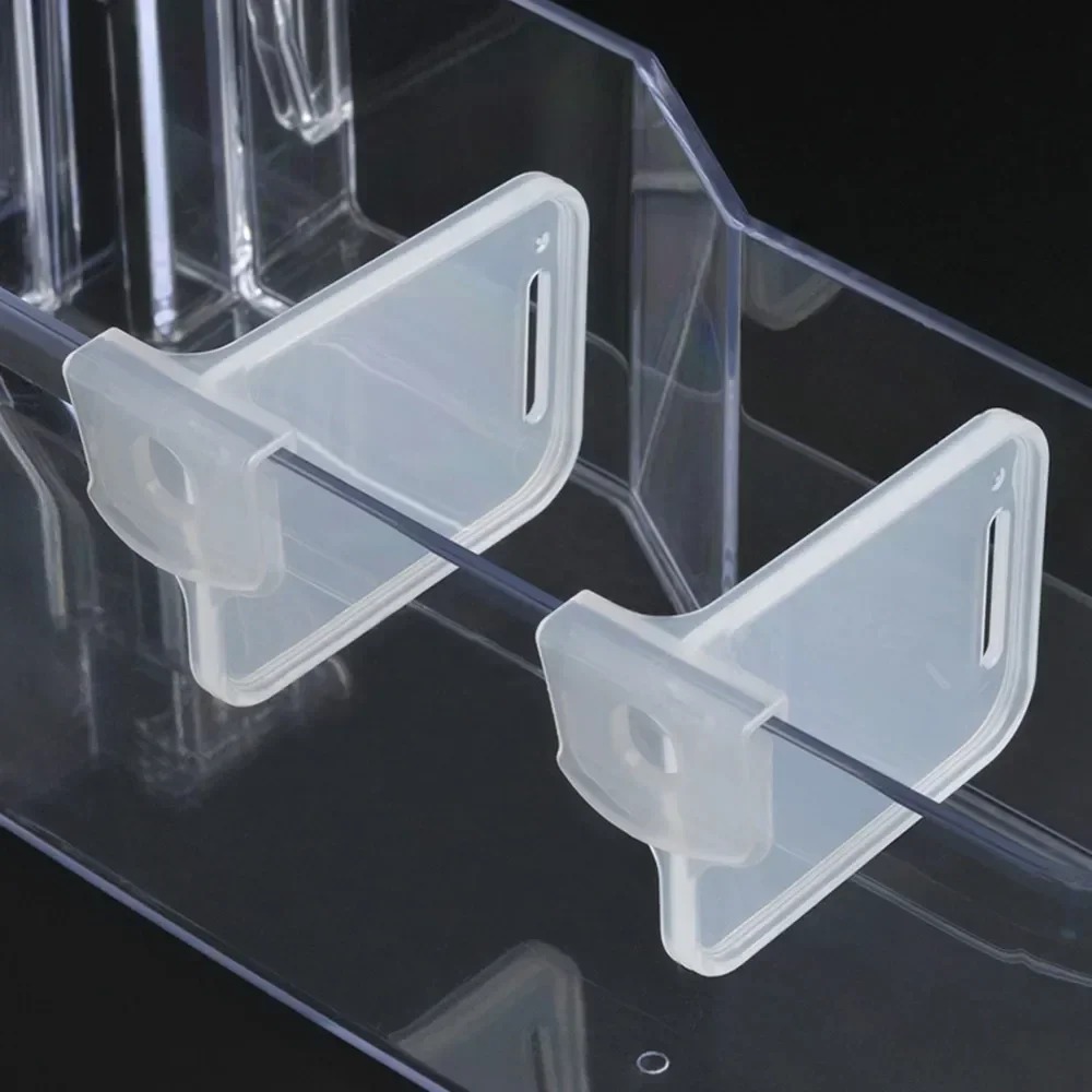 Commercial Kitchen Fridge - 冷蔵庫オーガナイザー棚 4/6/8 ピースキッチンアイテム棚オーガナイザー収納物家庭用ガジェット整理