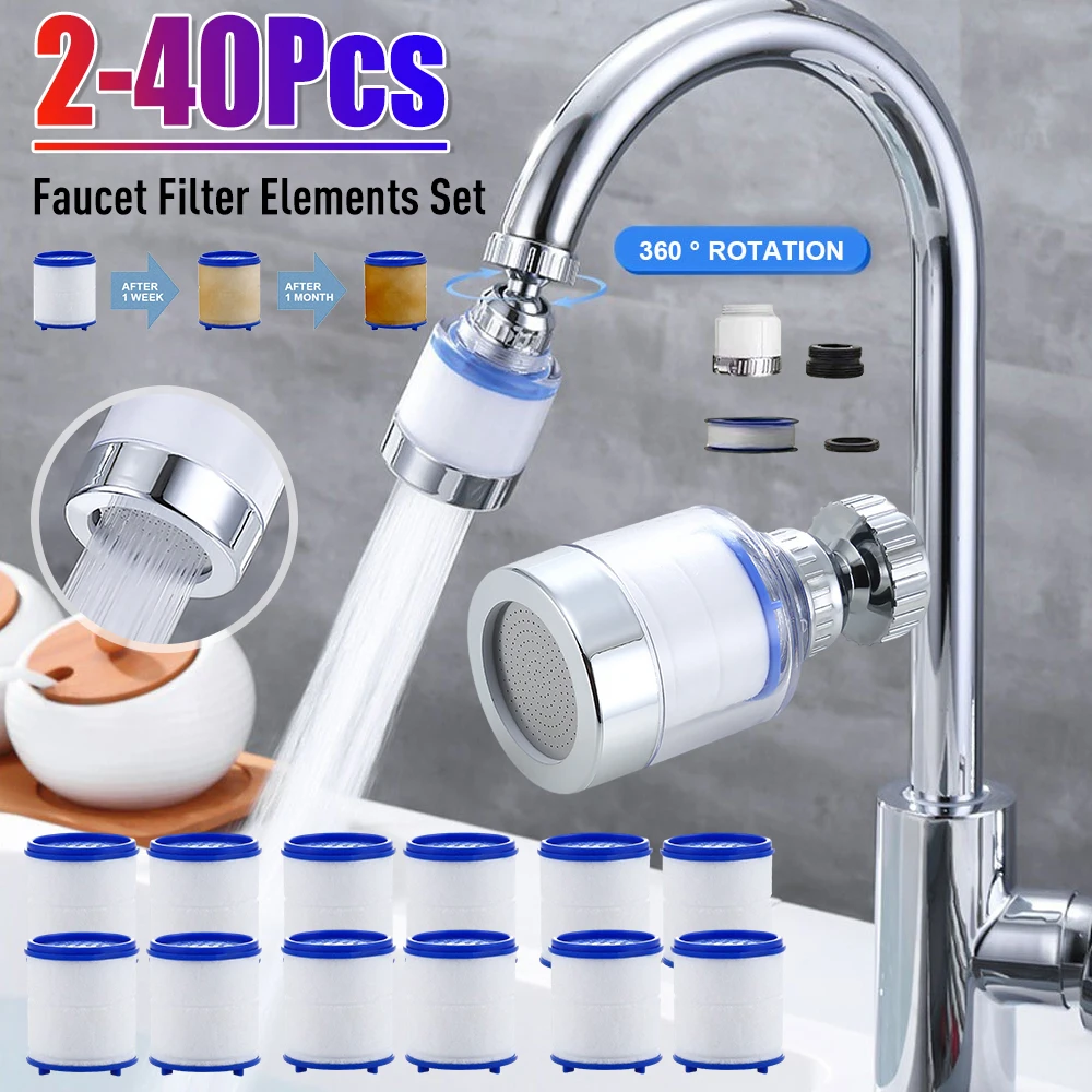 Commercial Kitchen Tap - 蛇口フィルターエレメント浄水器フィルター塩素重金属除去蛇口アダプターPP綿濾過キッチンバスルーム用