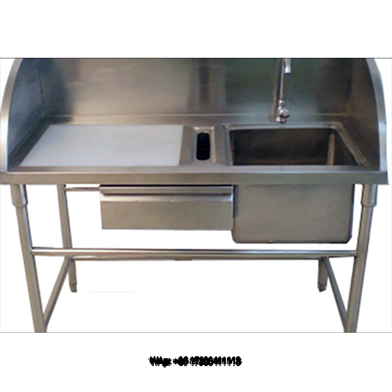 Commercial Kitchen Sink - 最高品質のステンレス製業務用魚洗浄キッチン作業台（シンク付き）