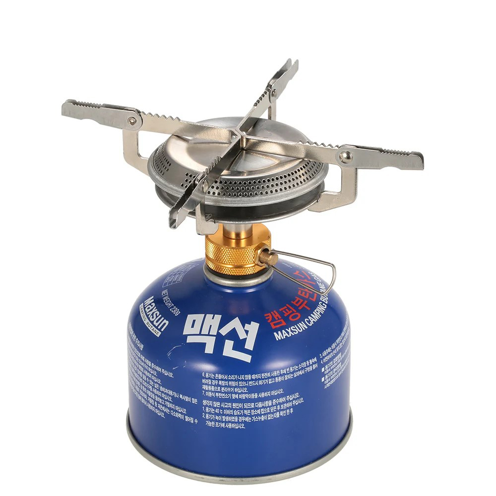 Commercial Kitchen Gas Stove - 屋外キャンプガスストーブ超軽量ポータブルストーブバーナーハイキングバックパッキングピクニック調理ストーブ炉
