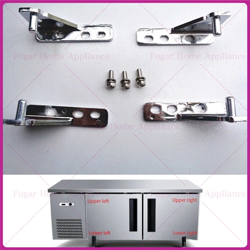 Commercial Kitchen Fridge - ホイールベース35mm 冷蔵庫ヒンジ 業務用厨房アクセサリー 冷凍庫交換用 冷蔵庫ドアヒンジ 冷蔵庫ヒンジセット