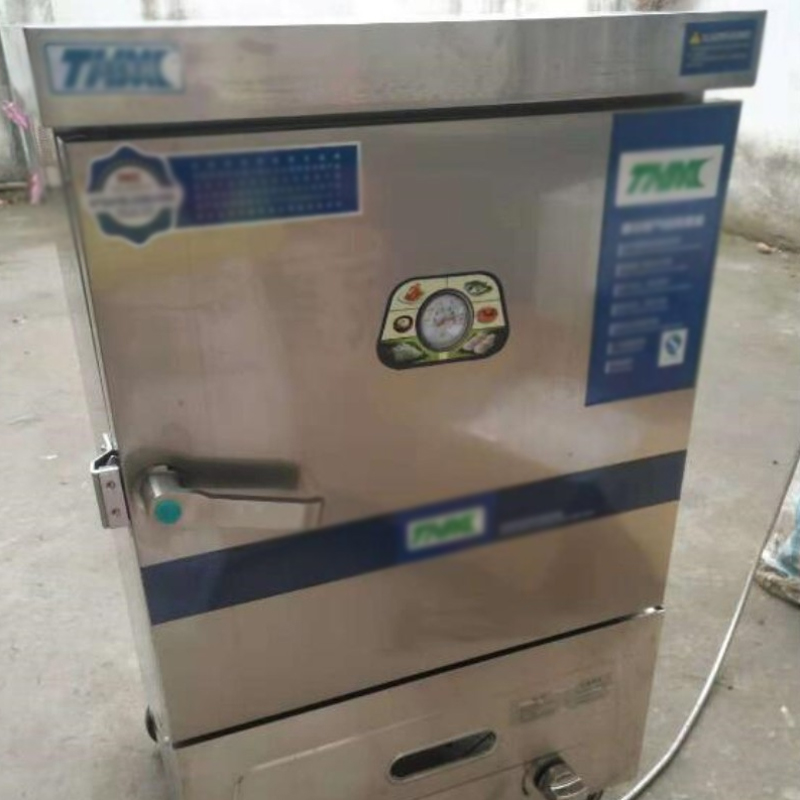 Commercial Steamer Cabinet - ステンレス製業務用デジタル電気蒸し器（餃子・ご飯用、単扉ガス式）