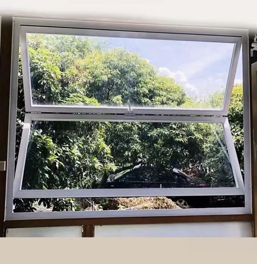 新しい商業用外装アルミ製縦型黒色二重折りたたみキッチンと屋外 - Commercial Kitchen Windows のレビューと価格