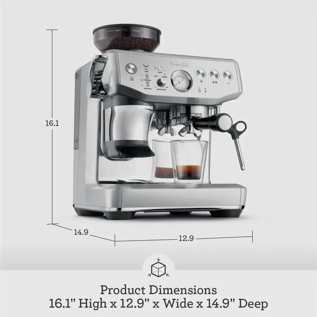 ブレビル バリスタ エクスプレス インプレス エスプレッソマ - Breville Espresso Barista Express のレビューと価格