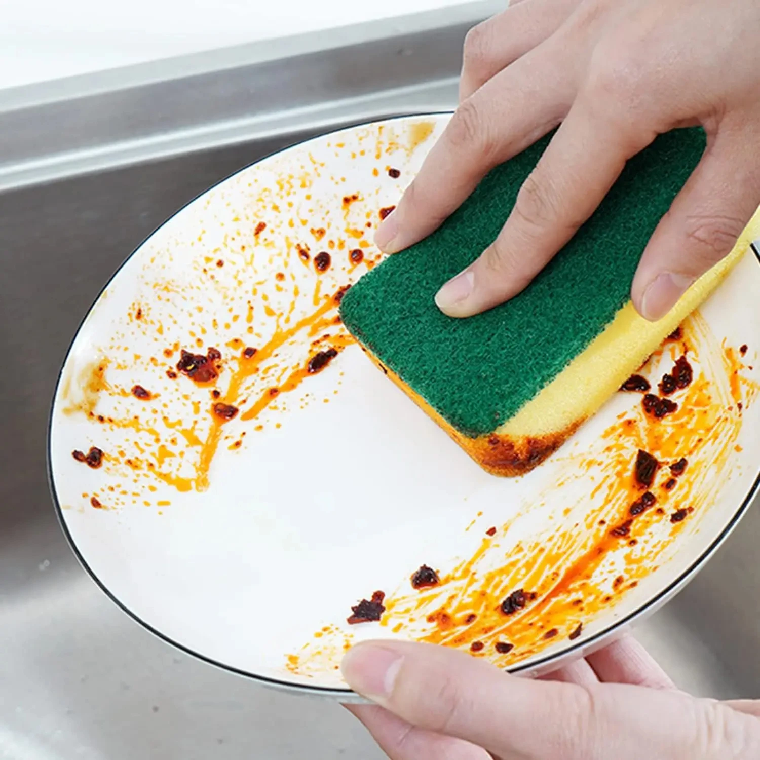 高吸水両面スポンジマジッククリーニングポット錆落としスポンジ - Commercial Kitchen Cleaning のレビューと価格