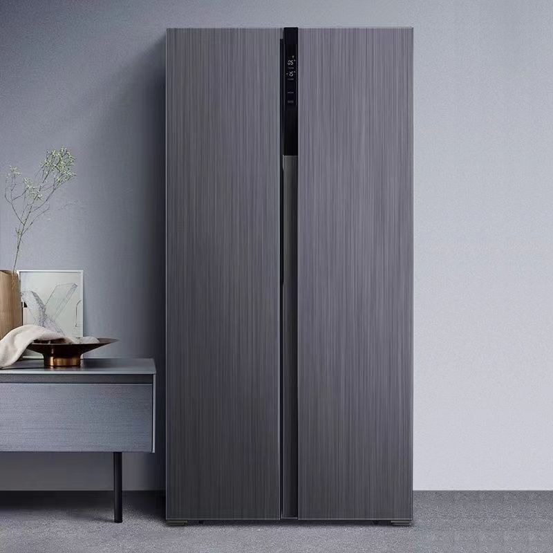 金属製の皮とスティックの壁紙,キッチン用のブラシ付きコンタク - Commercial Kitchen Fridge のレビューと価格