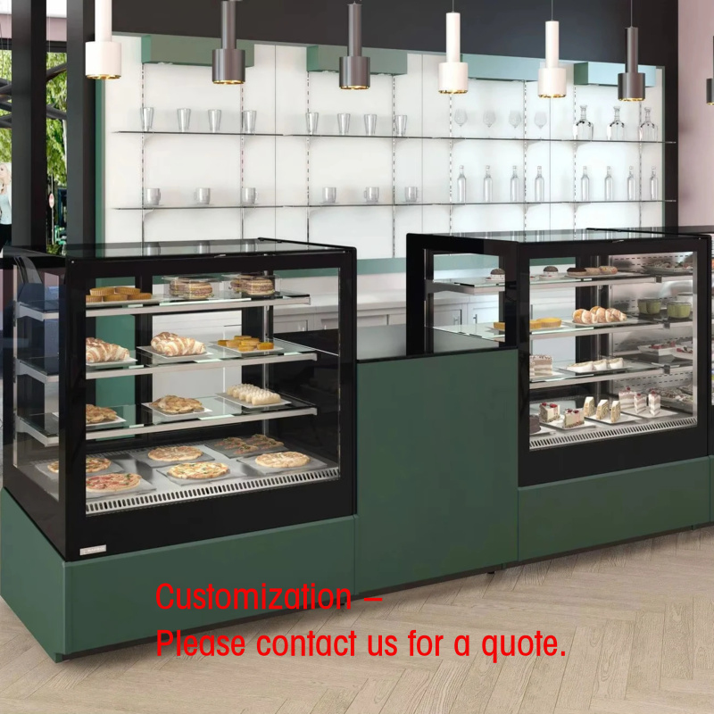 二重層強化ガラス製パンチラー、ケーキ冷蔵庫、ディスプレイキャ - Refrigerated Display Case のレビューと価格