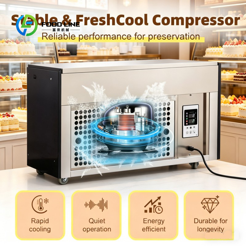 カスタマイズ可能な業務用ガラスケーキ陳列冷蔵庫カウンターチラ - Refrigerated Display Case のレビューと価格
