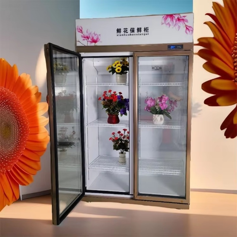 冷蔵ディスプレイケース 花 花の自動販売機 冷蔵庫 花用クー - Refrigerated Display Case のレビューと価格