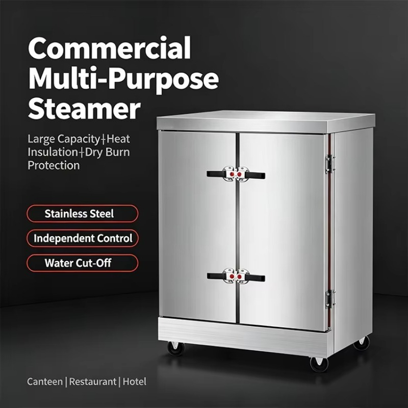 食品蒸し器 業務用米蒸し器 大容量 - Commercial Steamer Cabinet のレビューと価格