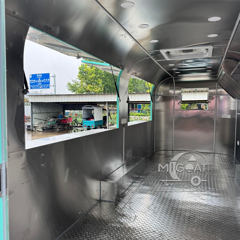 業務用移動式フードトレーラー、両開きサービスウィンドウ付きス - Commercial Kitchen Windows のレビューと価格