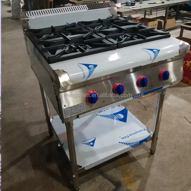業務用厨房機器 プロ仕様 6口ガスコンロ 工業用ポータブルガ - Commercial Kitchen Gas Stove のレビューと価格