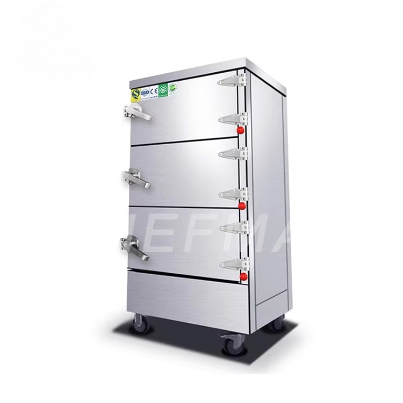 業務用電気ガス両用ステンレス製蒸し器、食品調理用スチームキャ - Commercial Steamer Cabinet のレビューと価格