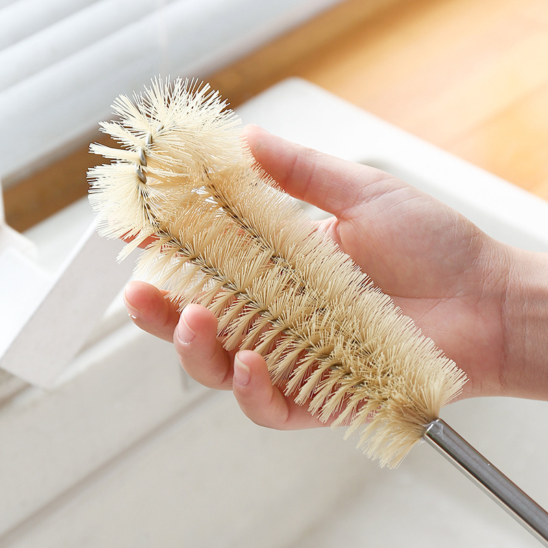 長い木製ハンドルのボトルブラシ、赤ちゃん用おしゃぶり洗浄ブラ - Commercial Kitchen Cleaning のレビューと価格
