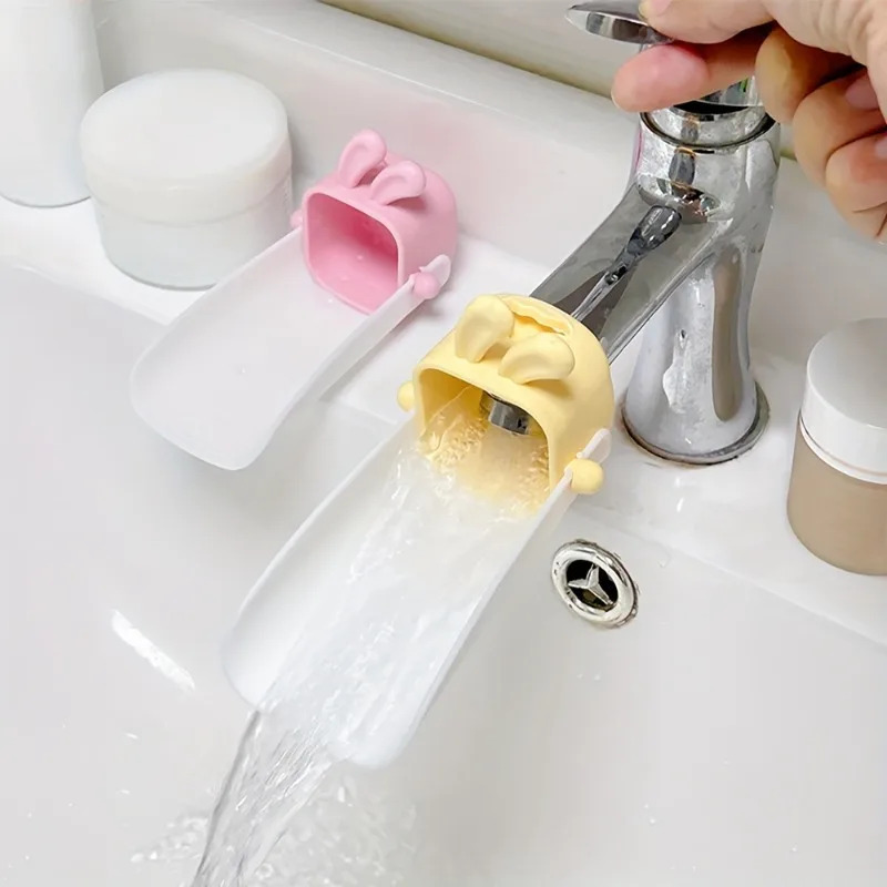 バスルームとキッチンの蛇口エクステンダー: 漫画のウサギのス - Commercial Kitchen Tap のレビューと価格