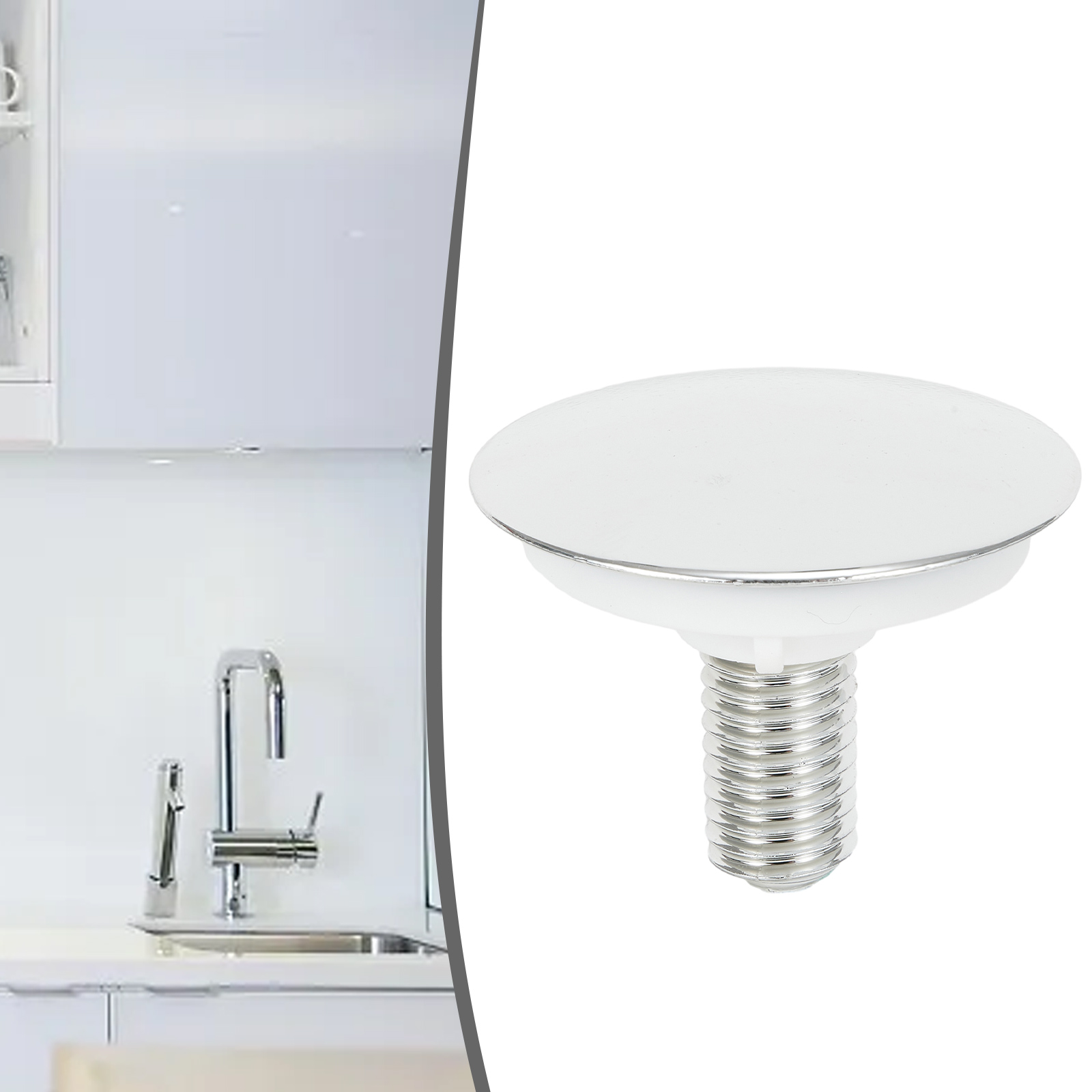キッチンシンクのタップ穴カバーステンレス鋼洗面器穴シールプラ - Commercial Kitchen Sink のレビューと価格