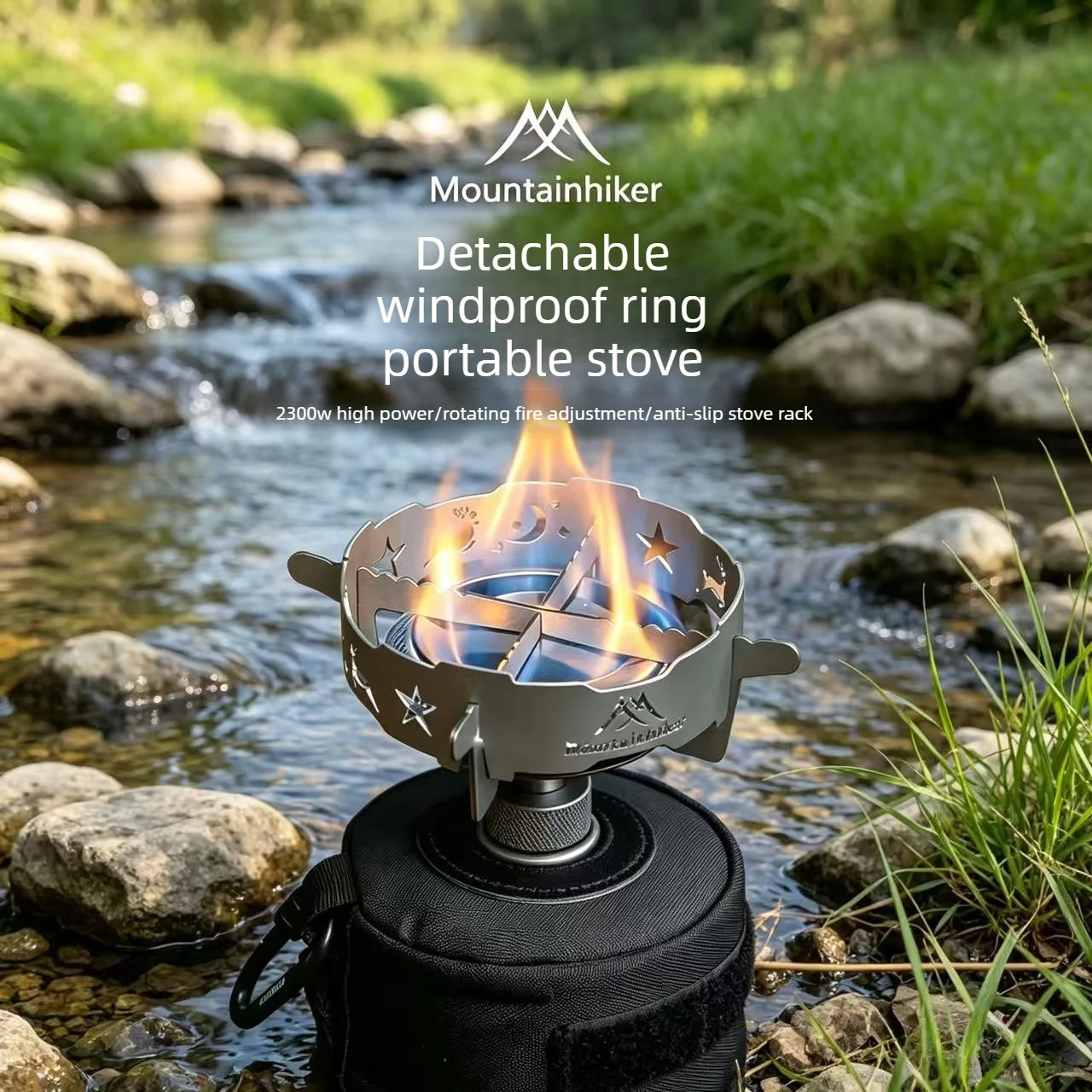 キャンプストーブ用着脱式防風リング アウトドアストーブ用風防 - Commercial Kitchen Gas Stove のレビューと価格