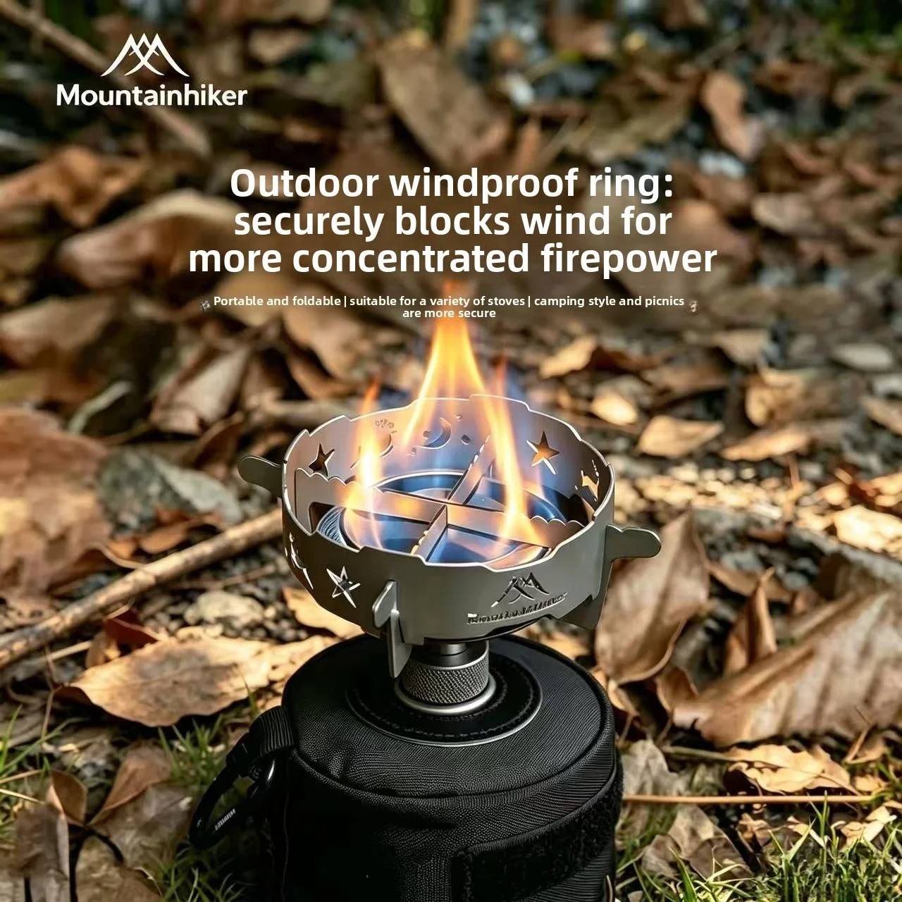 キャンプストーブ用着脱式防風リング アウトドアストーブ用風防 - Commercial Kitchen Gas Stove のレビューと価格