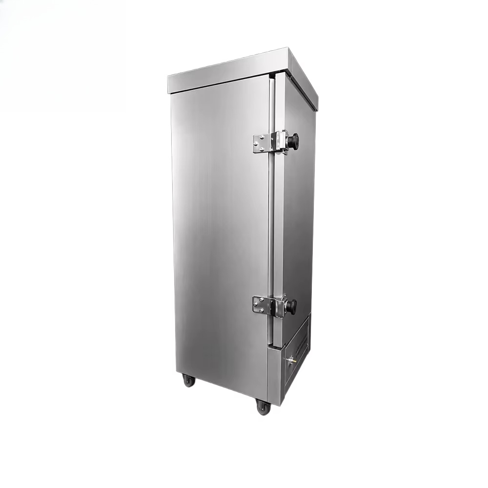 メーカー製頑丈ステンレス鋼米蒸し器12段ガス式大容量調理器キ - Commercial Steamer Cabinet のレビューと価格