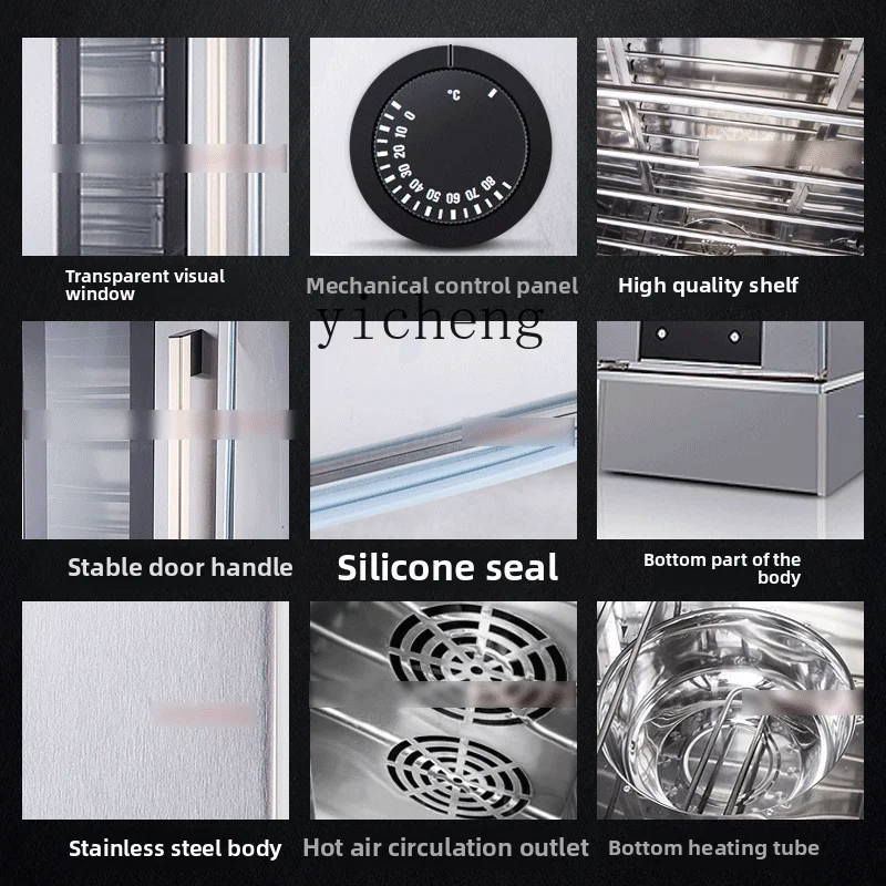 TQH発酵ボックス蒸し器ウェイクアップボックス業務用13プレ - Commercial Steamer Cabinet のレビューと価格