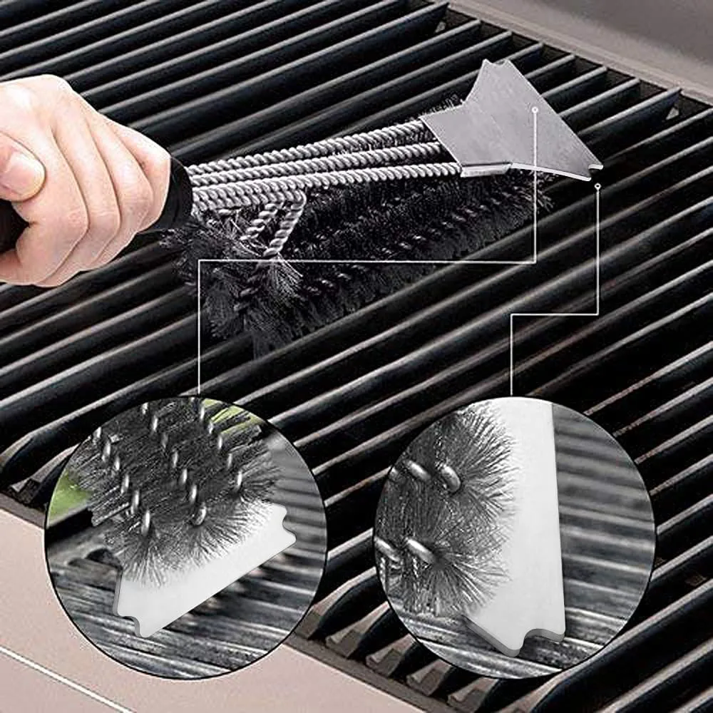 バーベキュークリーニングブラシ、バーベキューアクセサリー、ス - Commercial Kitchen Cleaning のレビューと価格