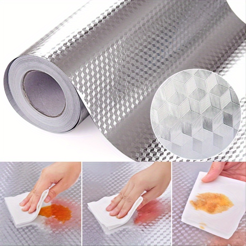 アルミ製キッチンステッカー 防水 耐油 耐火 耐熱 バックス - Commercial Kitchen Wall のレビューと価格