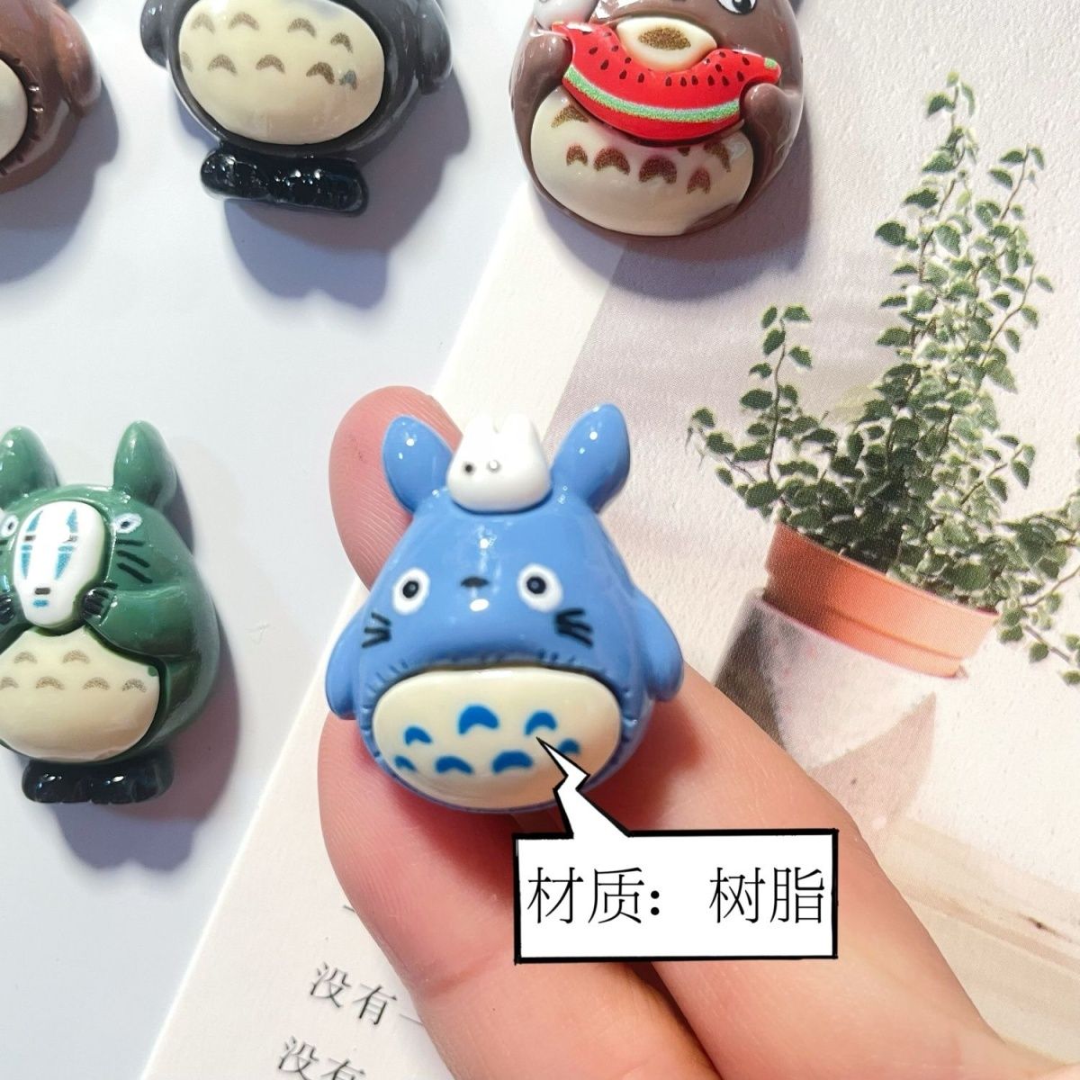 トトロアニメ樹脂製冷蔵庫マグネットかわいい漫画フィギュア磁気 - Commercial Kitchen Fridge のレビューと価格